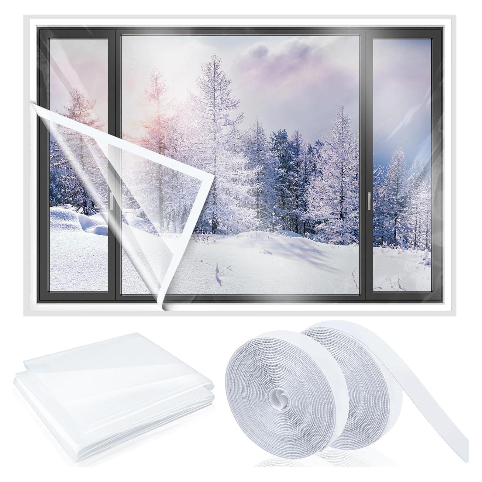 Kit Aislamiento Ventana 120x300 cm Beeveer Reutilizable Invierno