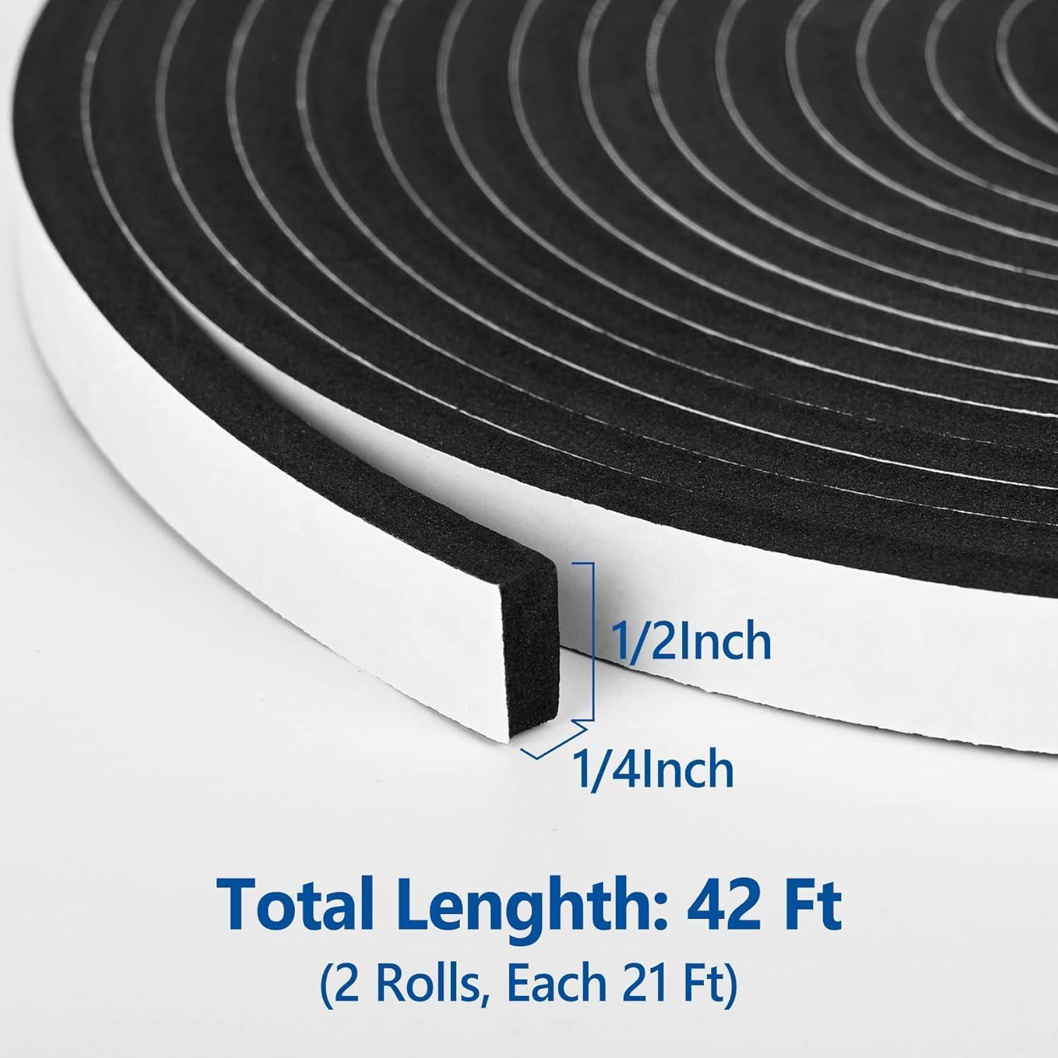 Cinta de Espuma Autoadhesiva Kikerike 1.27cm x 0.64cm x 12.8m