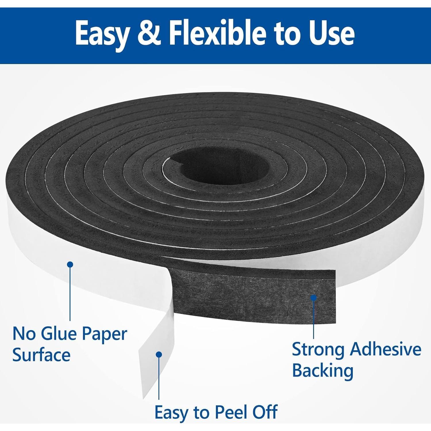 Cinta de Espuma Autoadhesiva Kikerike 1.27cm x 0.64cm x 12.8m