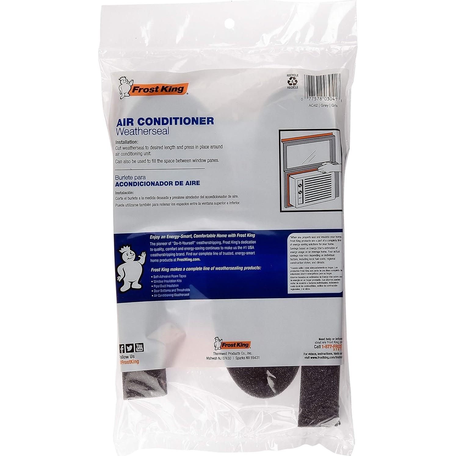 Cinta de Sellado para Aire Acondicionado Frost King AC43H 5.72 cm x 106.68 cm (Paquete de 2)