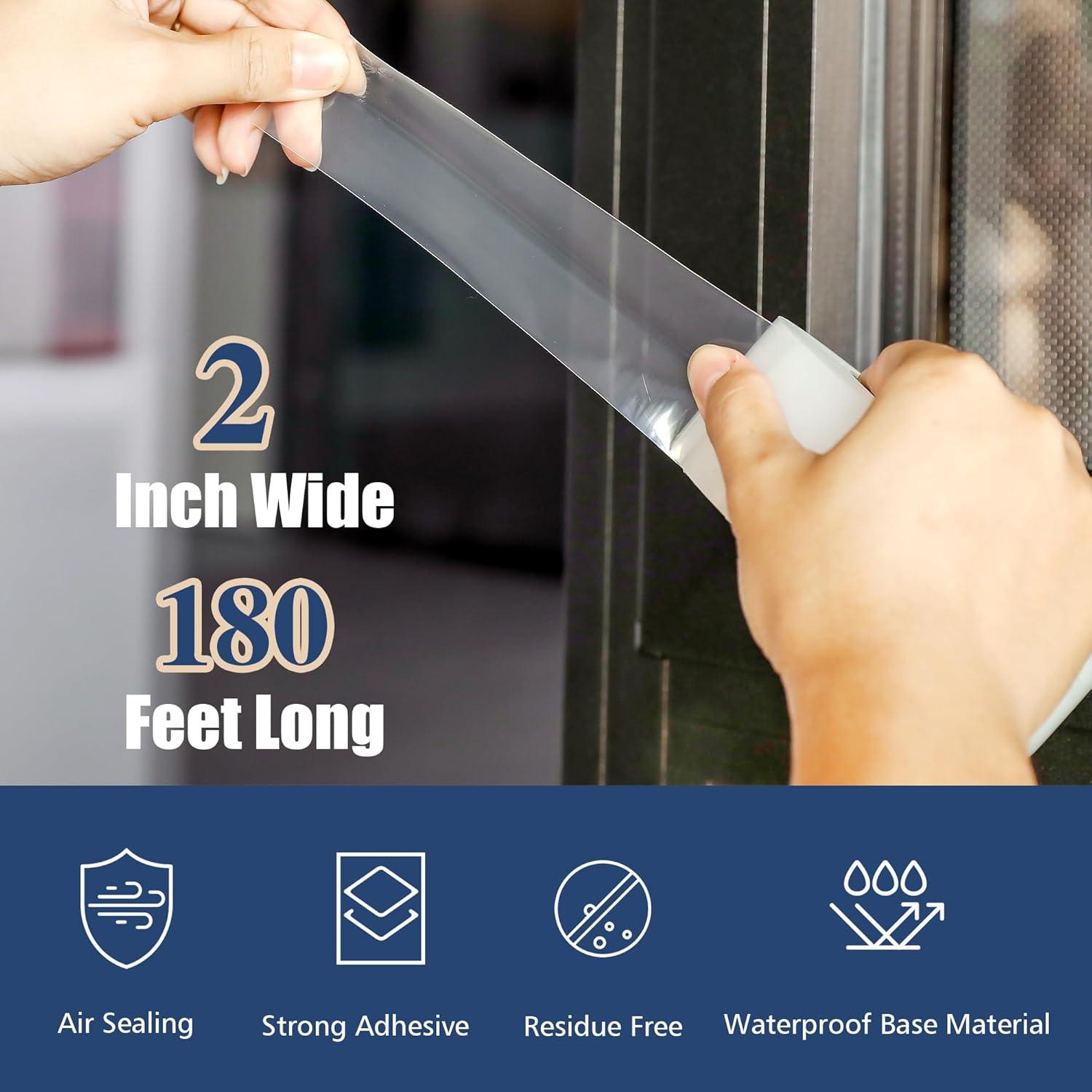 Cinta de Sellado Breliter 5.08 cm x 54.86 m para Ventanas