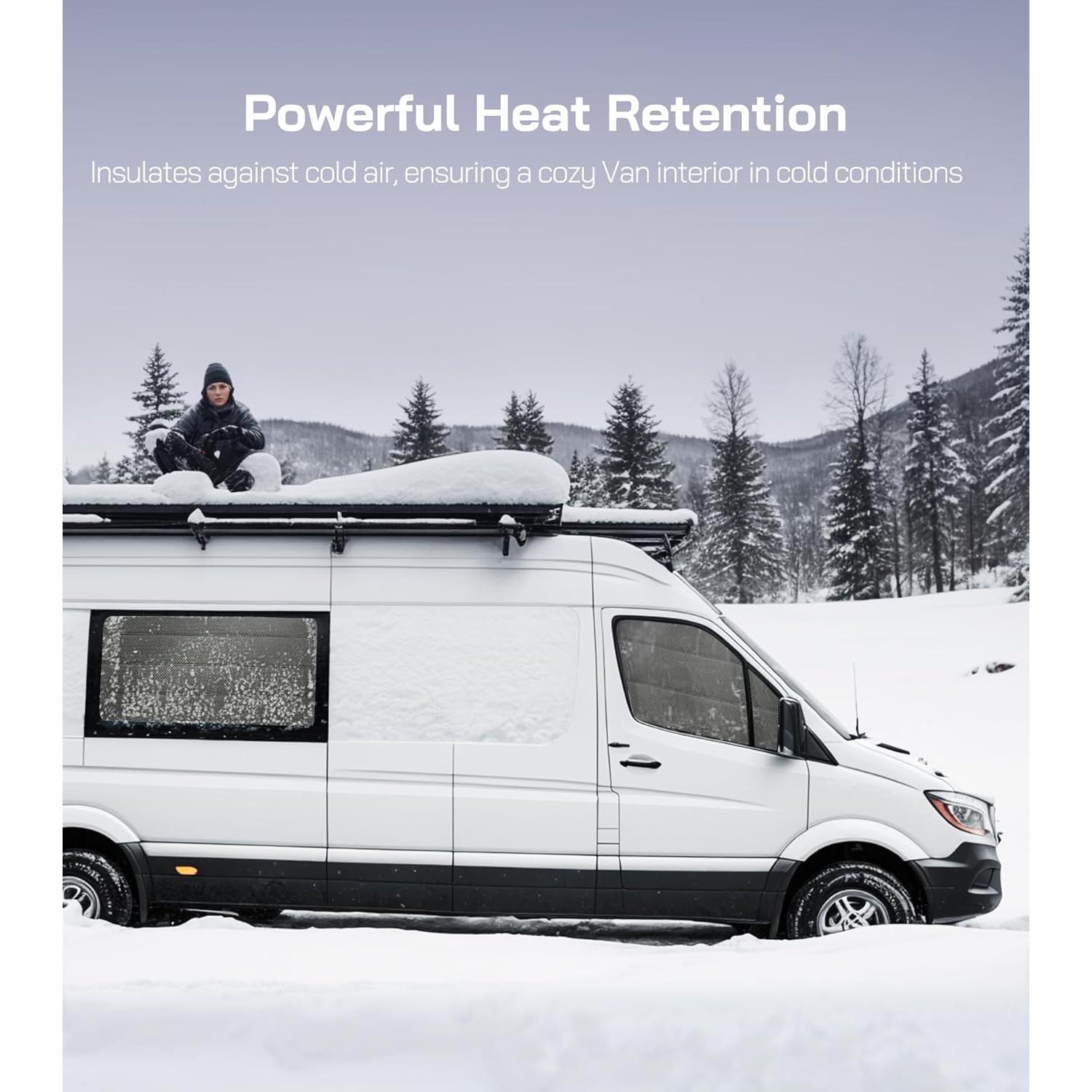 Cubiertas de Ventana Frontal VANNCAMP para Ford Econoline - Aisladas 4 Estaciones