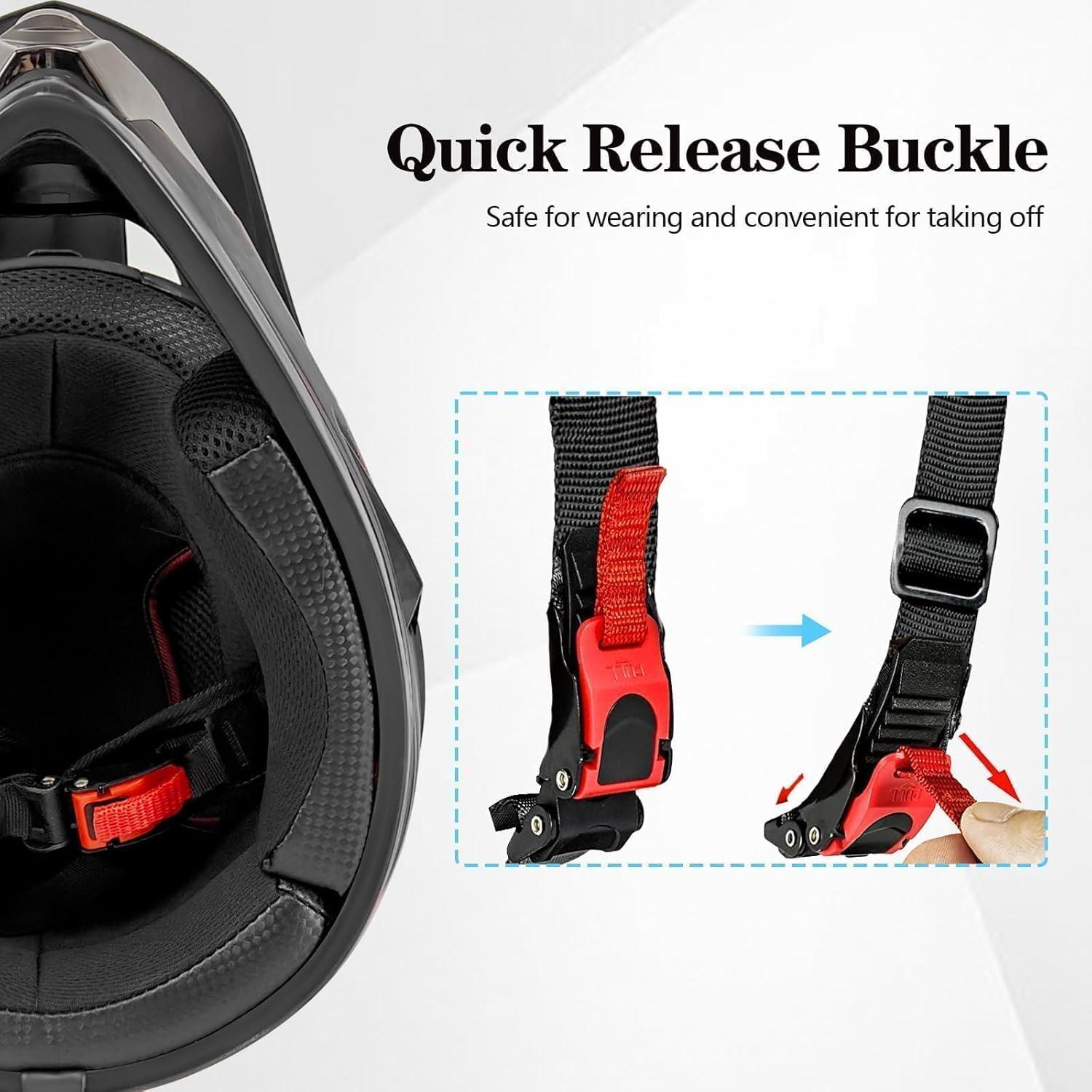 Casco de Motocross CUTEY 125JD para Niños Rosa Pequeño