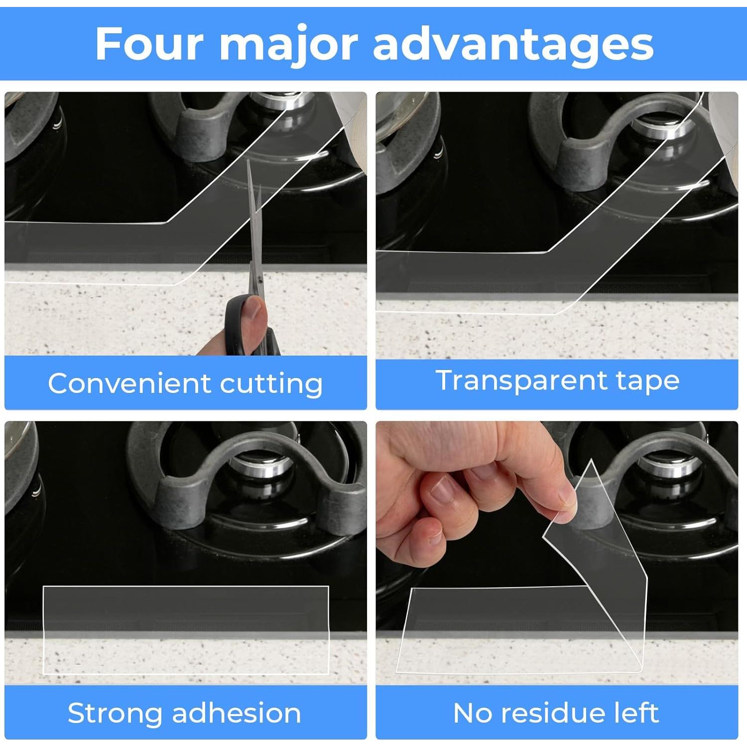 Cinta de Sellado de Ventanas THAMIAO 5.08cm x 10m Transparente