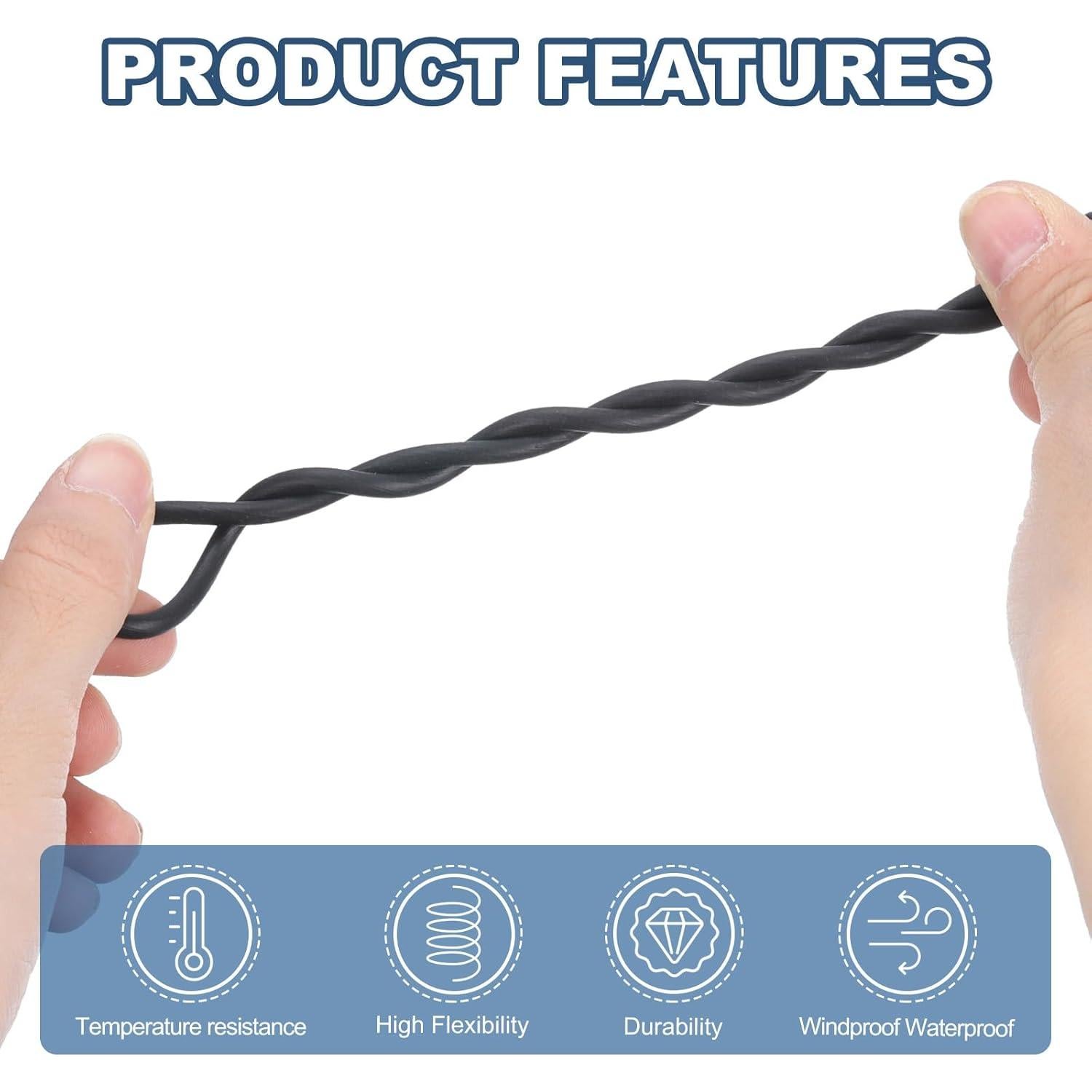 Tira de Sellado de Espuma de Silicona PATIKIL 3m x 6mm Negra