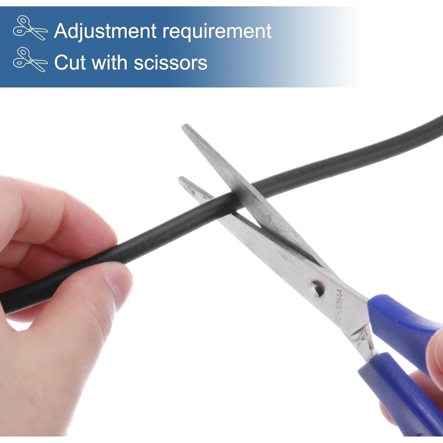 Tira de Sellado de Espuma de Silicona PATIKIL 3m x 6mm Negra