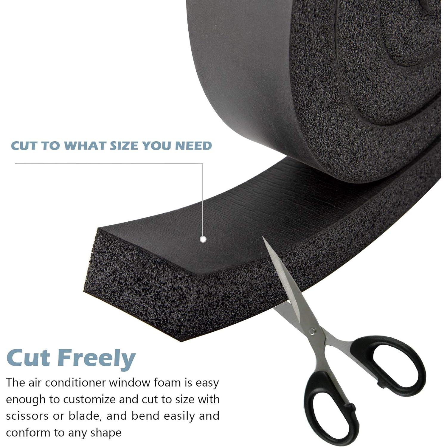 Tira de Sellado de Espuma CloudBuyer 13 pies 1x1 pulgada