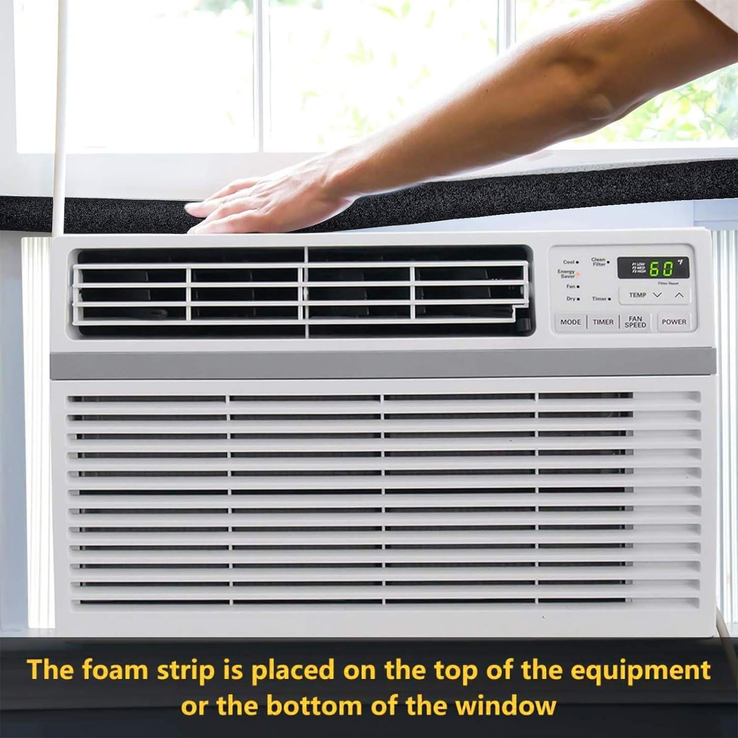 Tira de Sellado de Espuma CloudBuyer 13 pies 1x1 pulgada