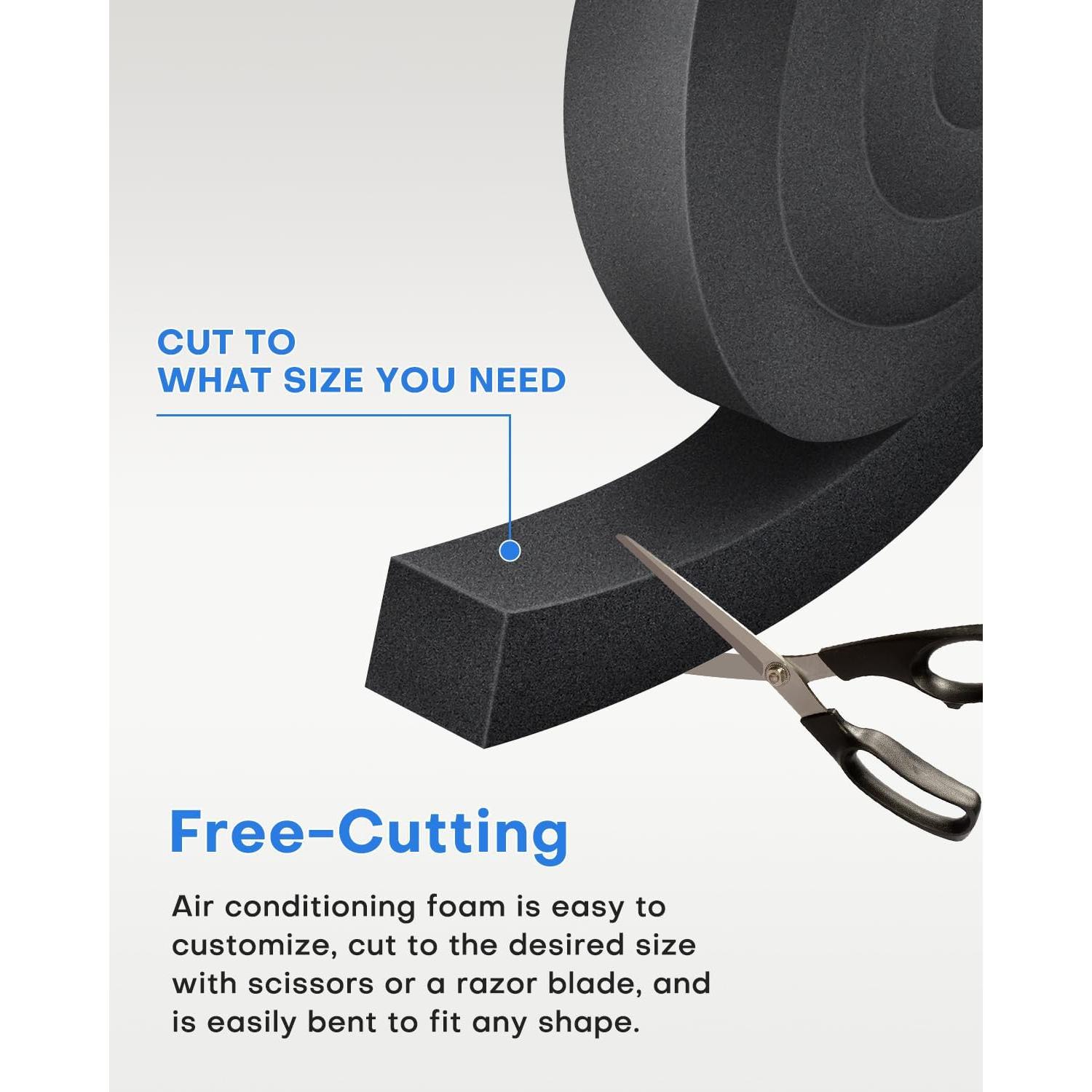 Cinta de Espuma Aislante Knightsacoustic 2 Rollos 3.96m