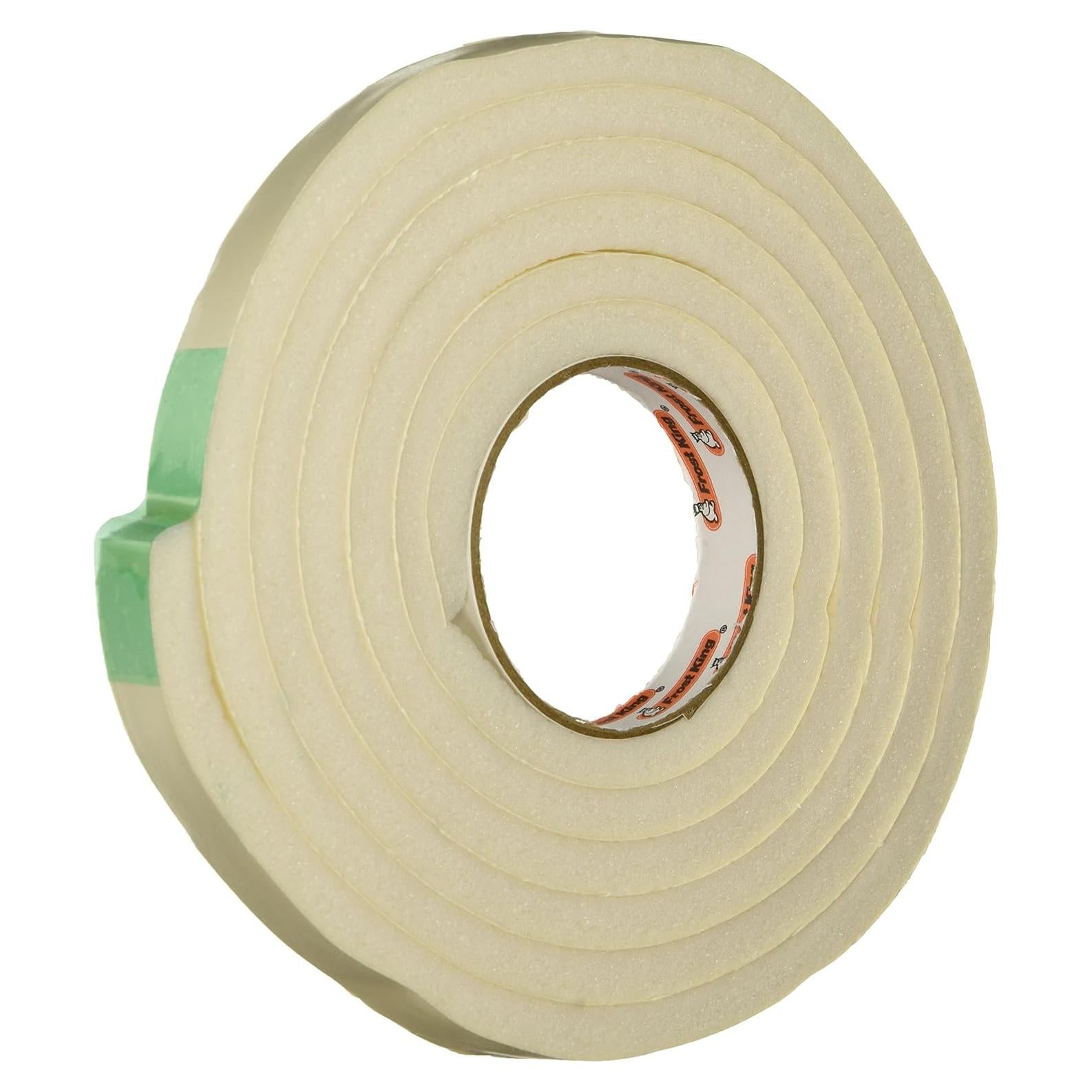 Cinta de Espuma de Caucho Frost King R734WH 1.9x1.1cm 3.05m Blanca