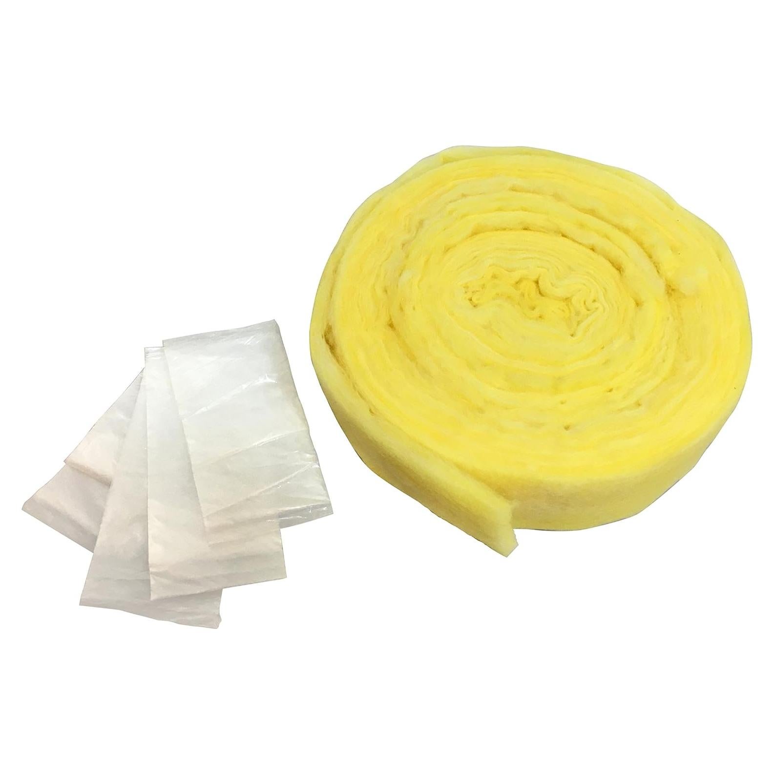 Kit de Aislamiento de Tuberías de Fibra de Vidrio Frost King 7.62m