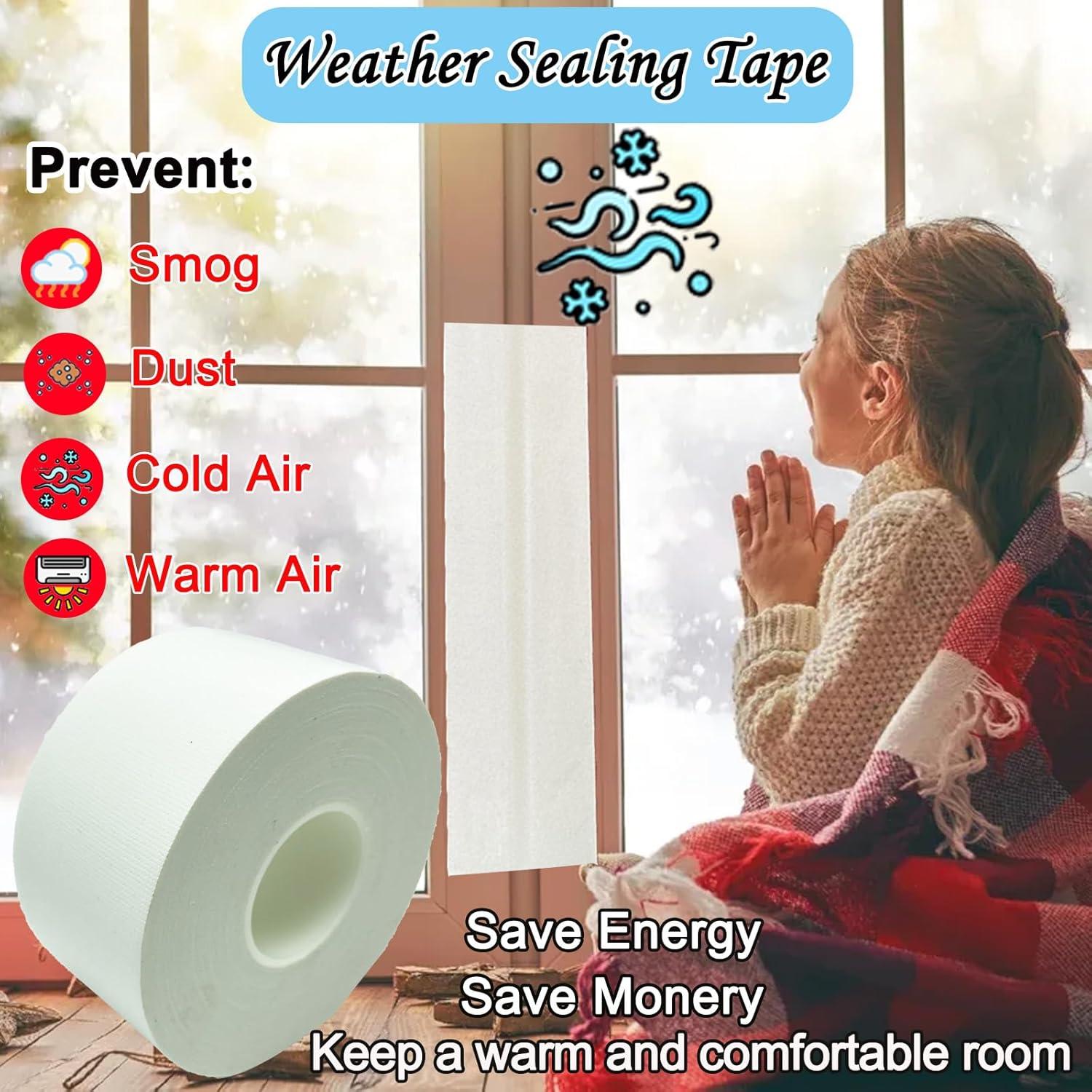 Cinta de Sellado KAIHENG 2" x 30.48m Aislamiento Ventanas