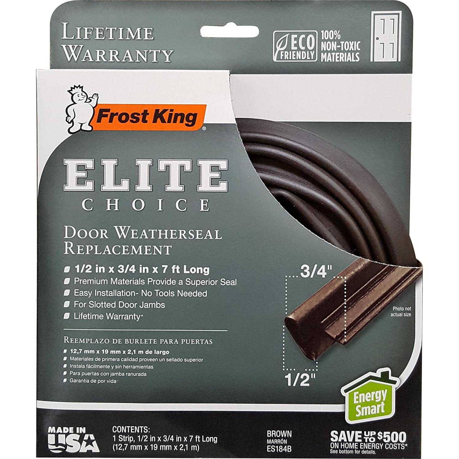 Sello para Climas Frost King ES184B 2.1m Marrón PVC