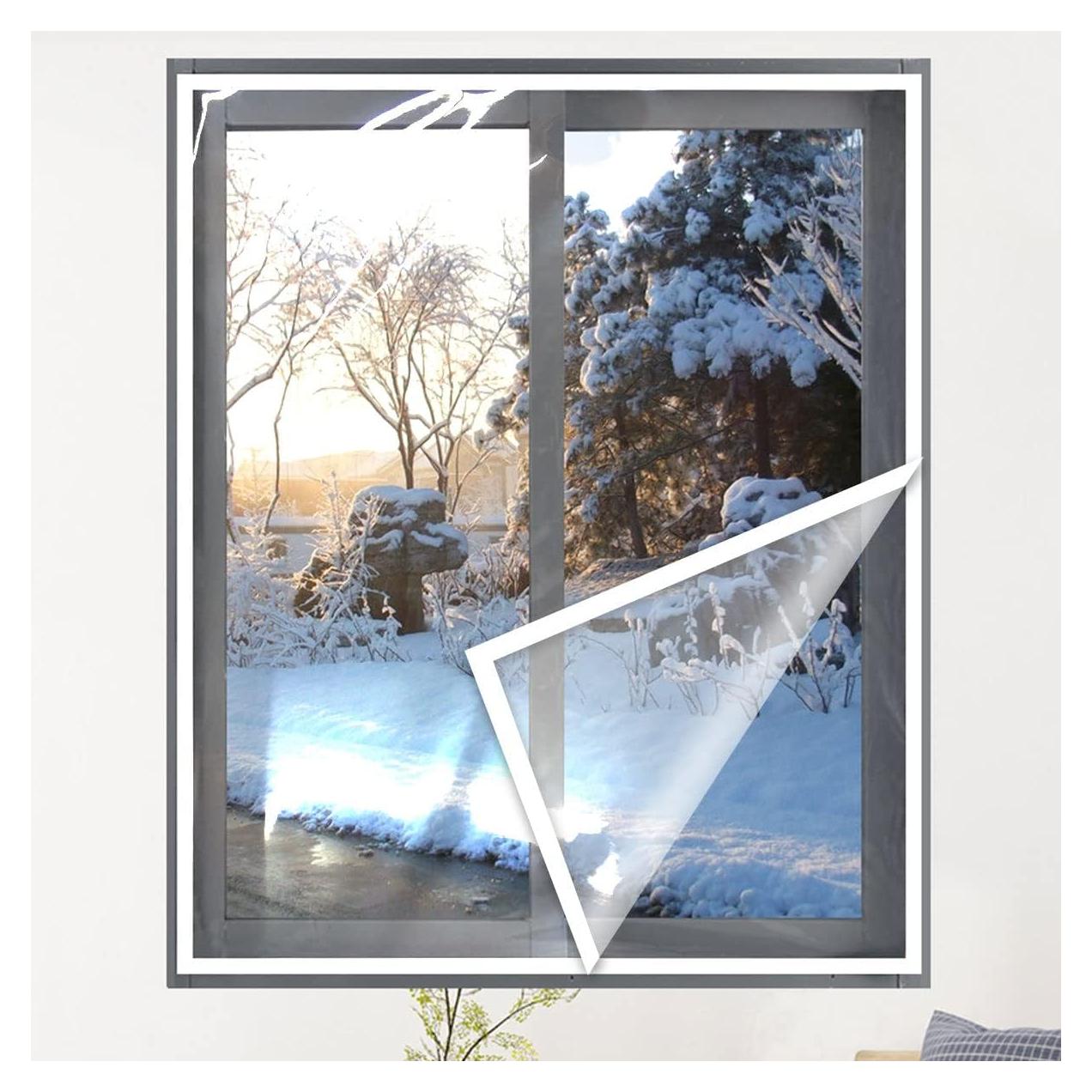 Kit de Aislamiento de Ventanas YYGCL 119.38x160 cm TPU Invierno