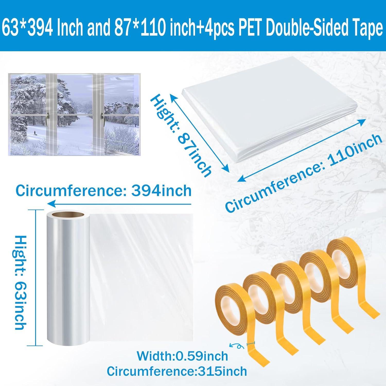 Kit de Aislamiento de Ventanas RGJ 160x1000 cm y 220x280 cm