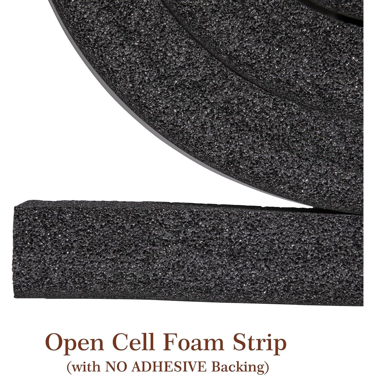 Tira de Aislamiento de Espuma Yotache 1.98m No Adhesiva 5.08cm x 2.54cm