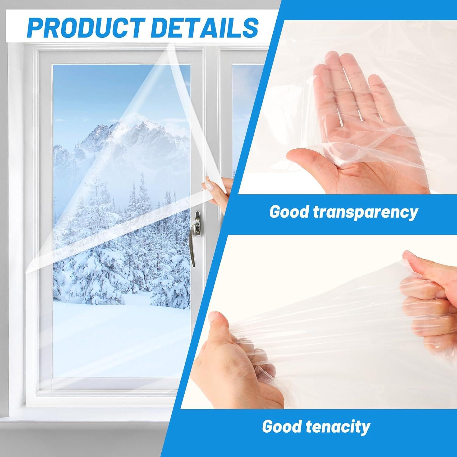 Kit Aislamiento Ventana HolyMaji 4 Piezas 119.38x160 cm