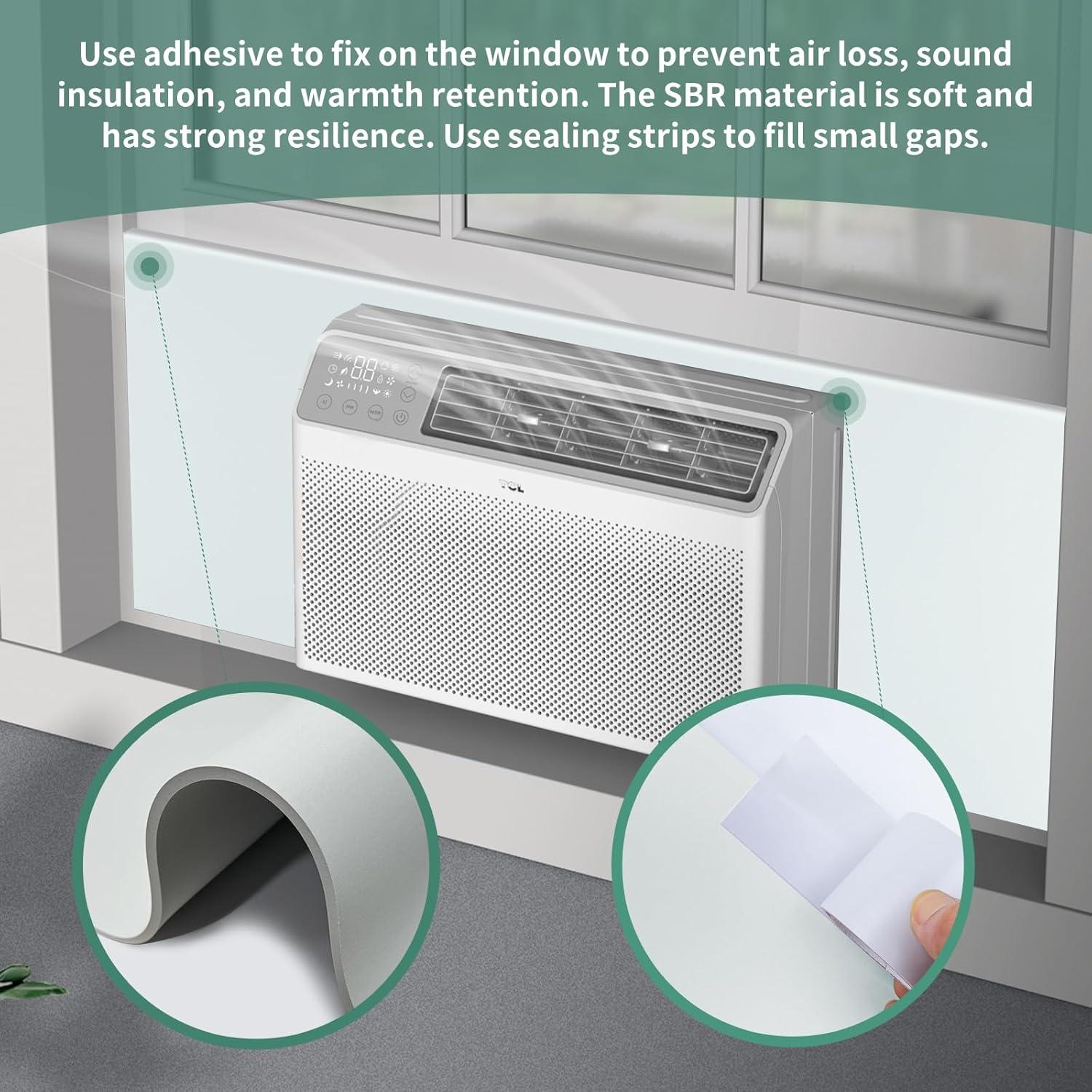 Panel Aislante Lateral para Acondicionador de Aire SZKXMJ 43x99 cm