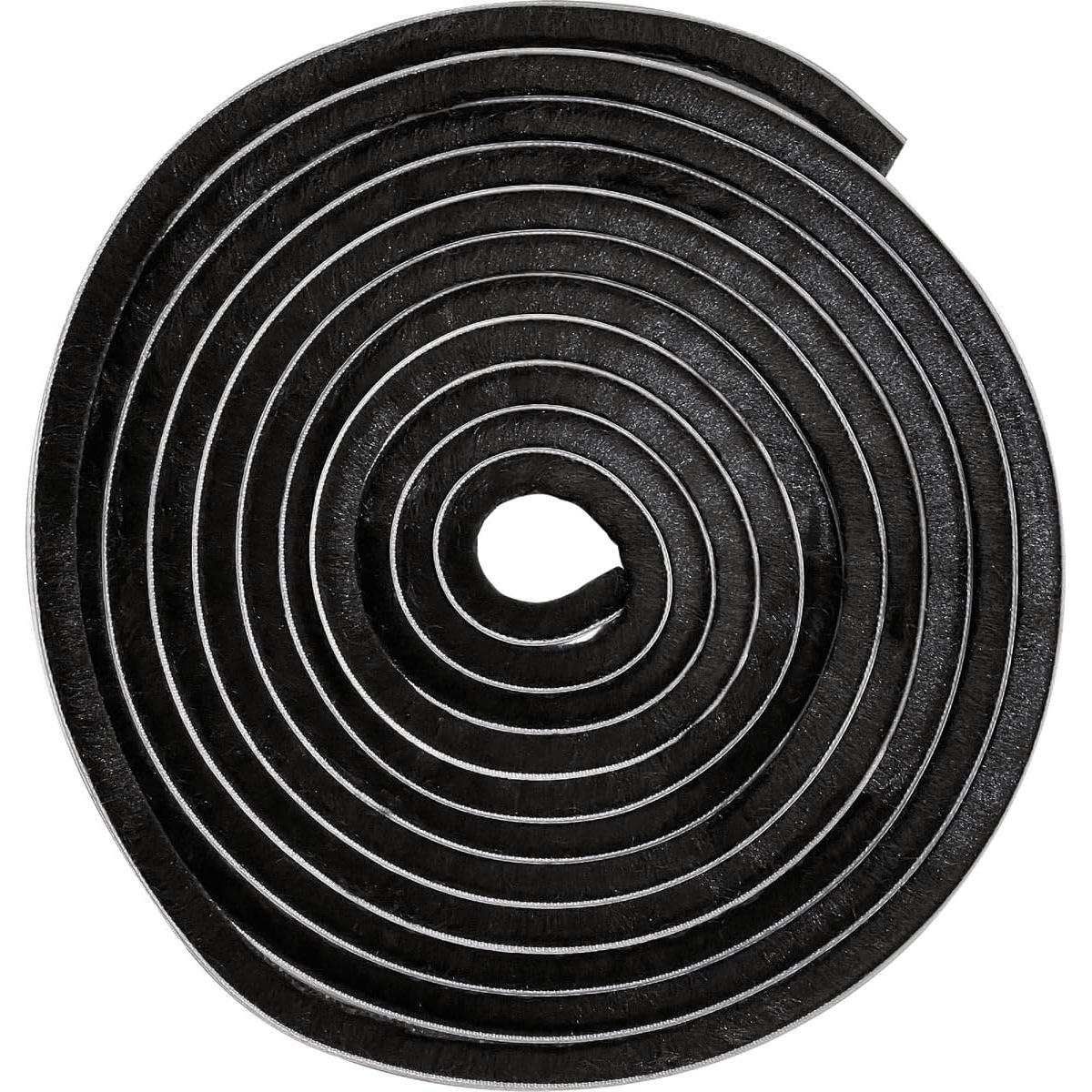 Sello de Cepillo Thermwell BP17A 0.94 cm x 5.18 m Negro