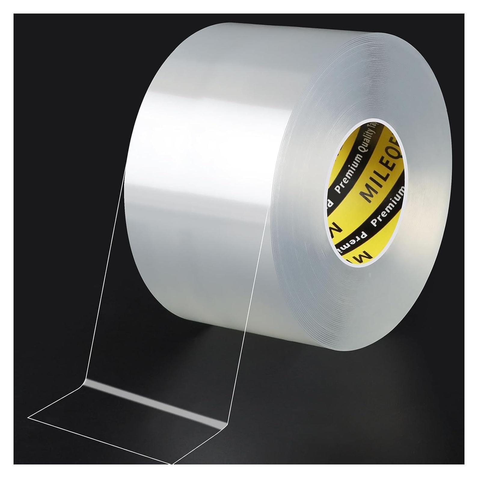 Cinta de Sellado Transparente MILEQEE 5cm x 10m Aislante