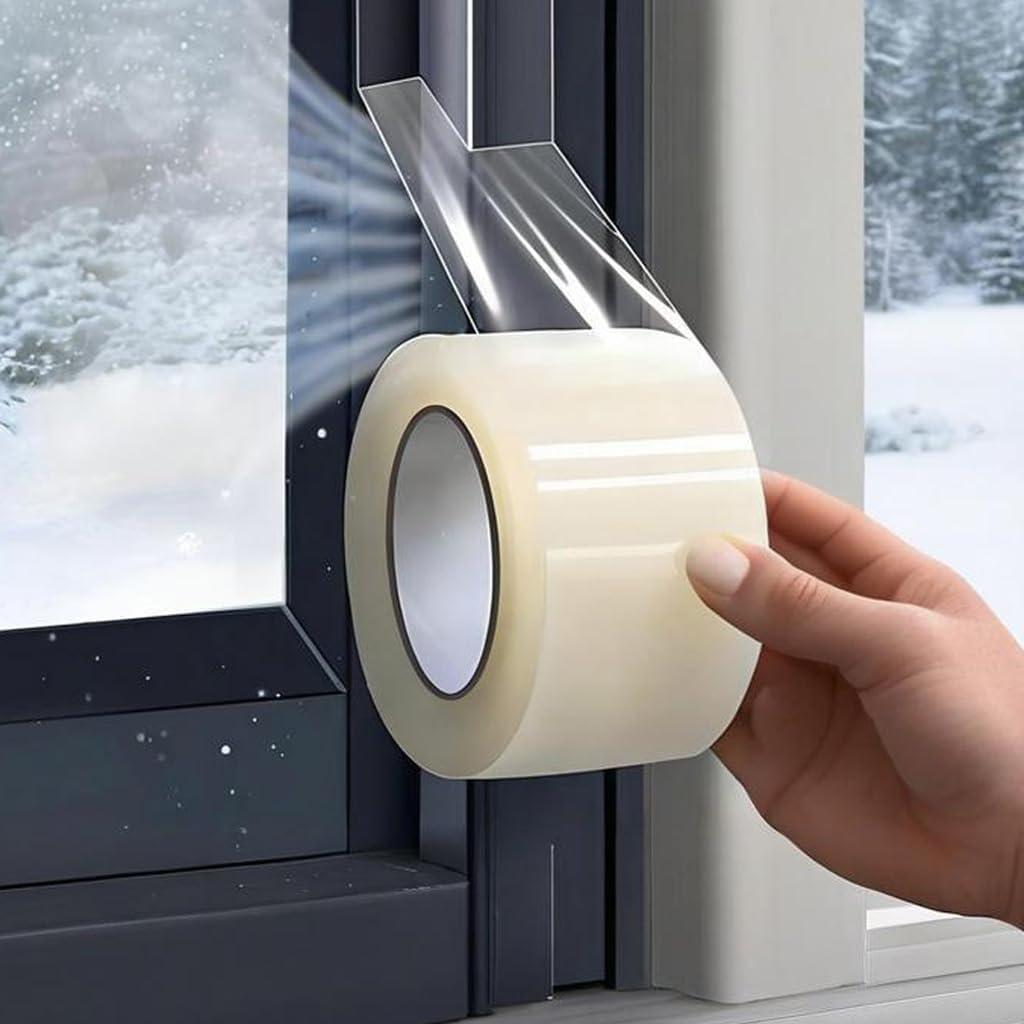 Cinta de Sellado de Ventanas Dstorelhp 5cm x 80m Transparente