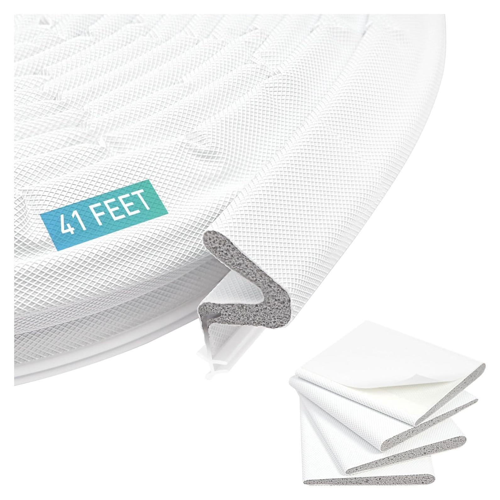 Sello de Puerta FCSOTSPS 12.5m Burlete Blanco a Prueba de Sonido