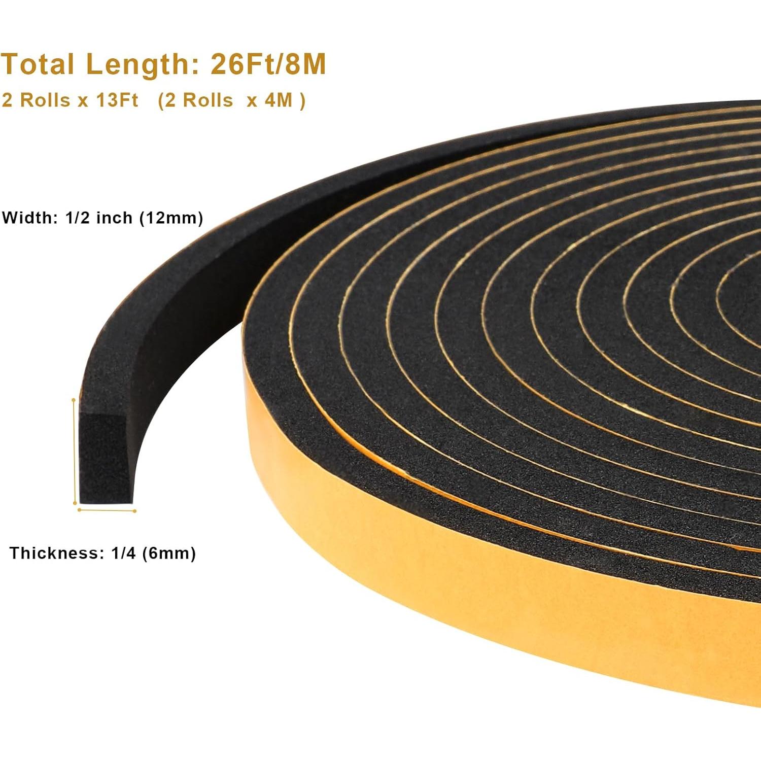 Sellado para Climas Aopaeoie 1.27 cm x 0.64 cm 7.92 m 2 Rollos