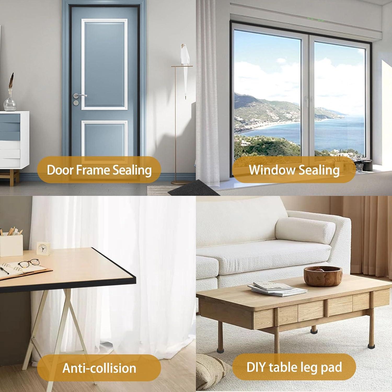 Sellado para Climas Aopaeoie 1.27 cm x 0.64 cm 7.92 m 2 Rollos