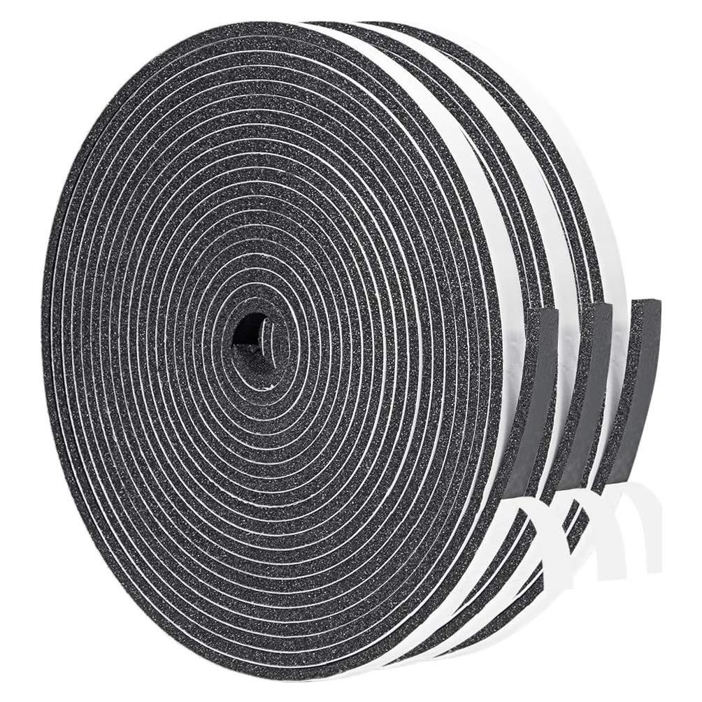 Cinta de Sellado de Espuma Yotache 1/4" x 1/8" 15.24m