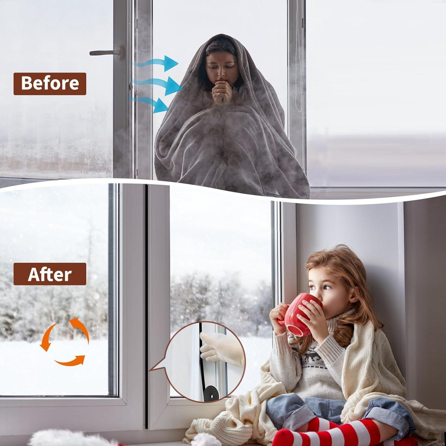 Cinta de Sellado de Espuma Yotache 1/4" x 1/8" 15.24m