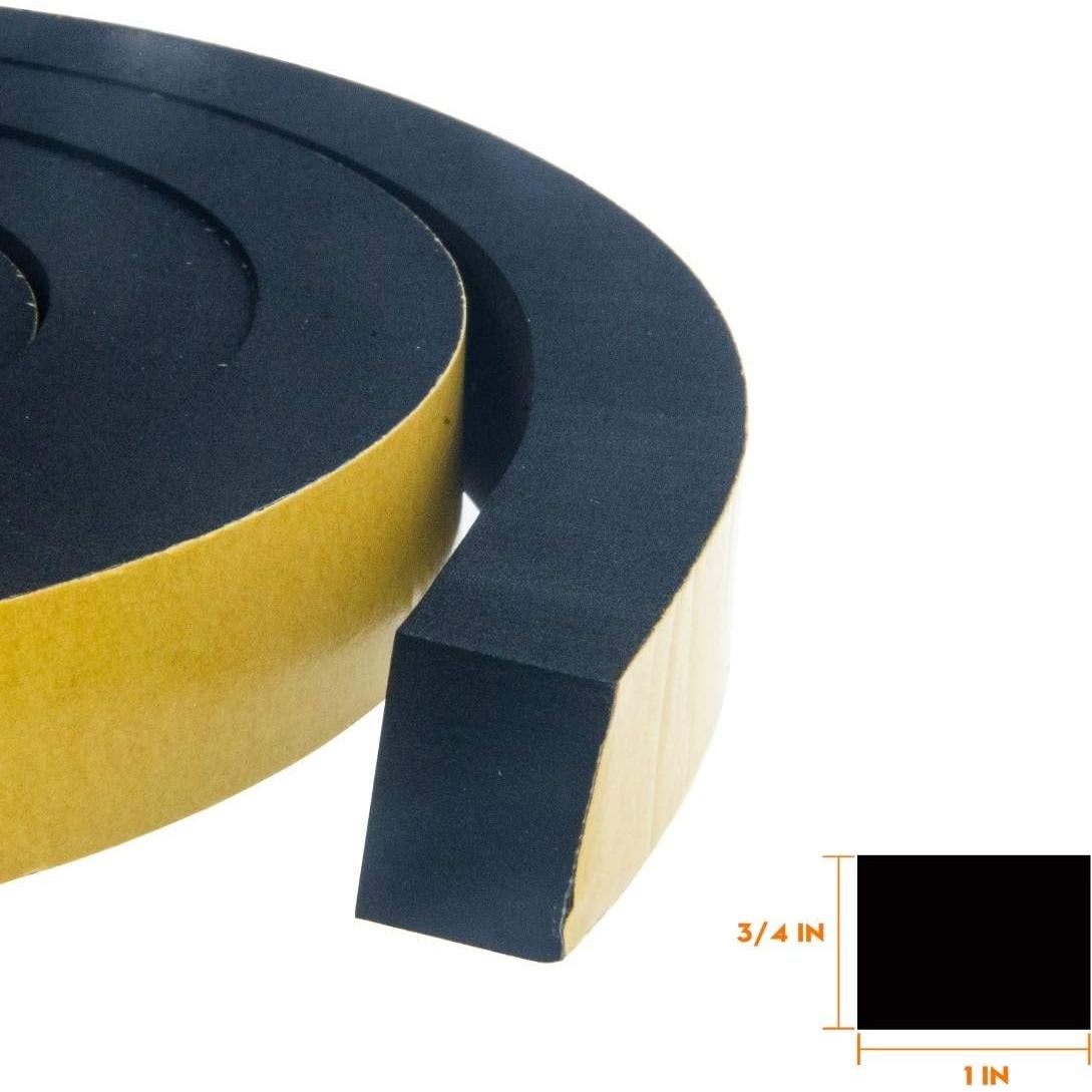 Cinta de Aislamiento de Espuma CloudBuyer 2 Rollos 3.96 m