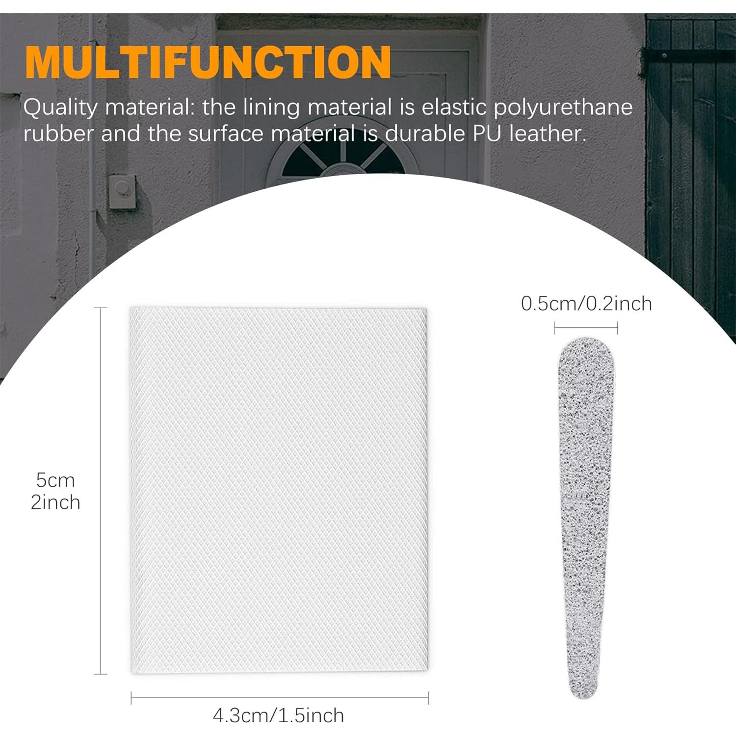 CoguZed 10 Sellos de Esquinas para Puertas Aislamiento Acústico