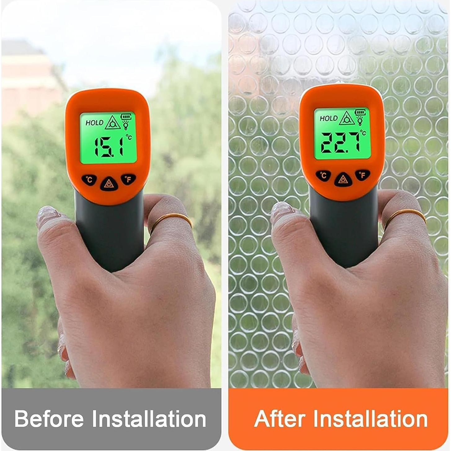 Kit de Aislamiento Térmico de Ventanas Jinyangkeji 80x120cm