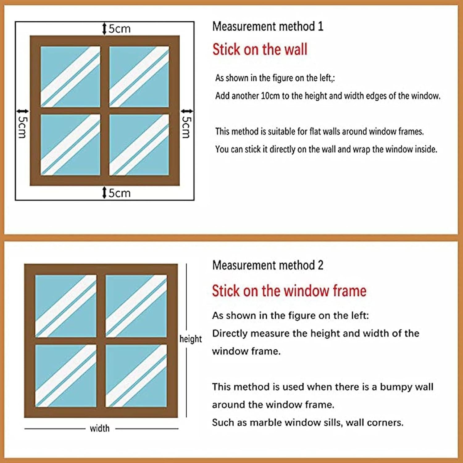 Kit de Aislamiento Térmico de Ventanas Jinyangkeji 80x120cm