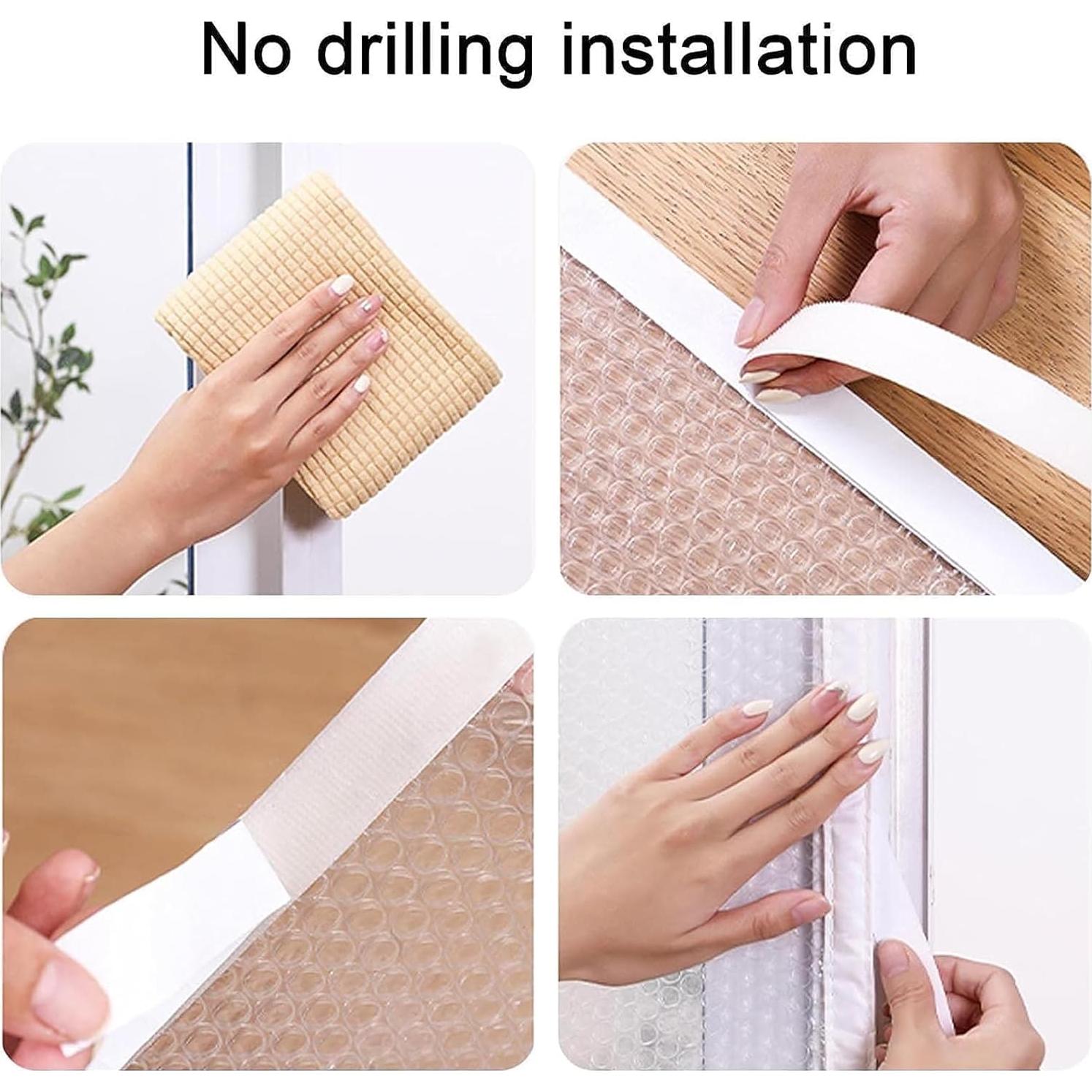 Kit de Aislamiento Térmico de Ventanas Jinyangkeji 80x120cm