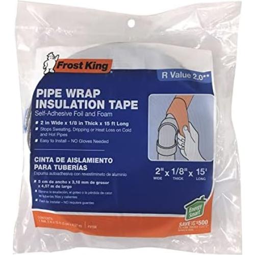 Aislamiento de Tuberías Frost King FV15H 12 Piezas 5.08 cm