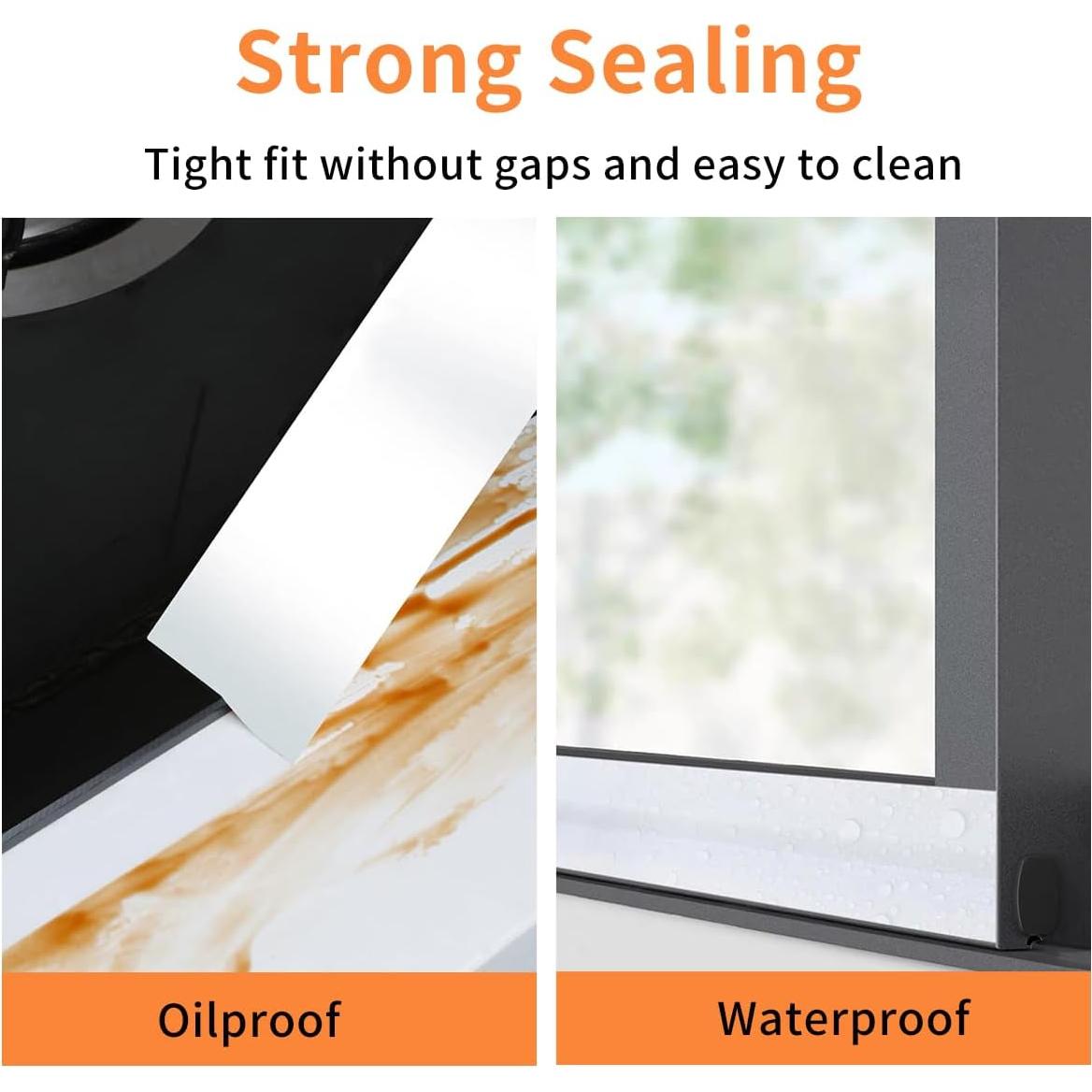 Cinta de Sellado Aislante KAIYUER 36.88m Blanco para Ventanas