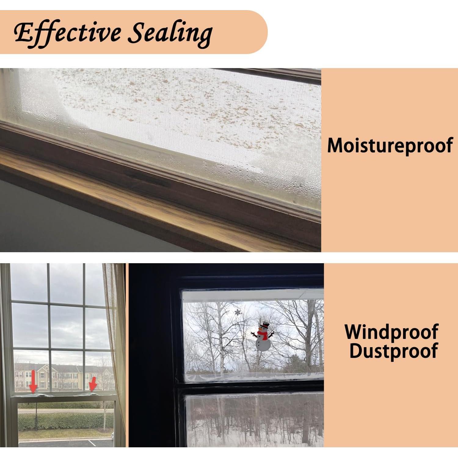 Cinta de Sellado KAIHENG 5 cm x 21 m para Ventanas y Puertas