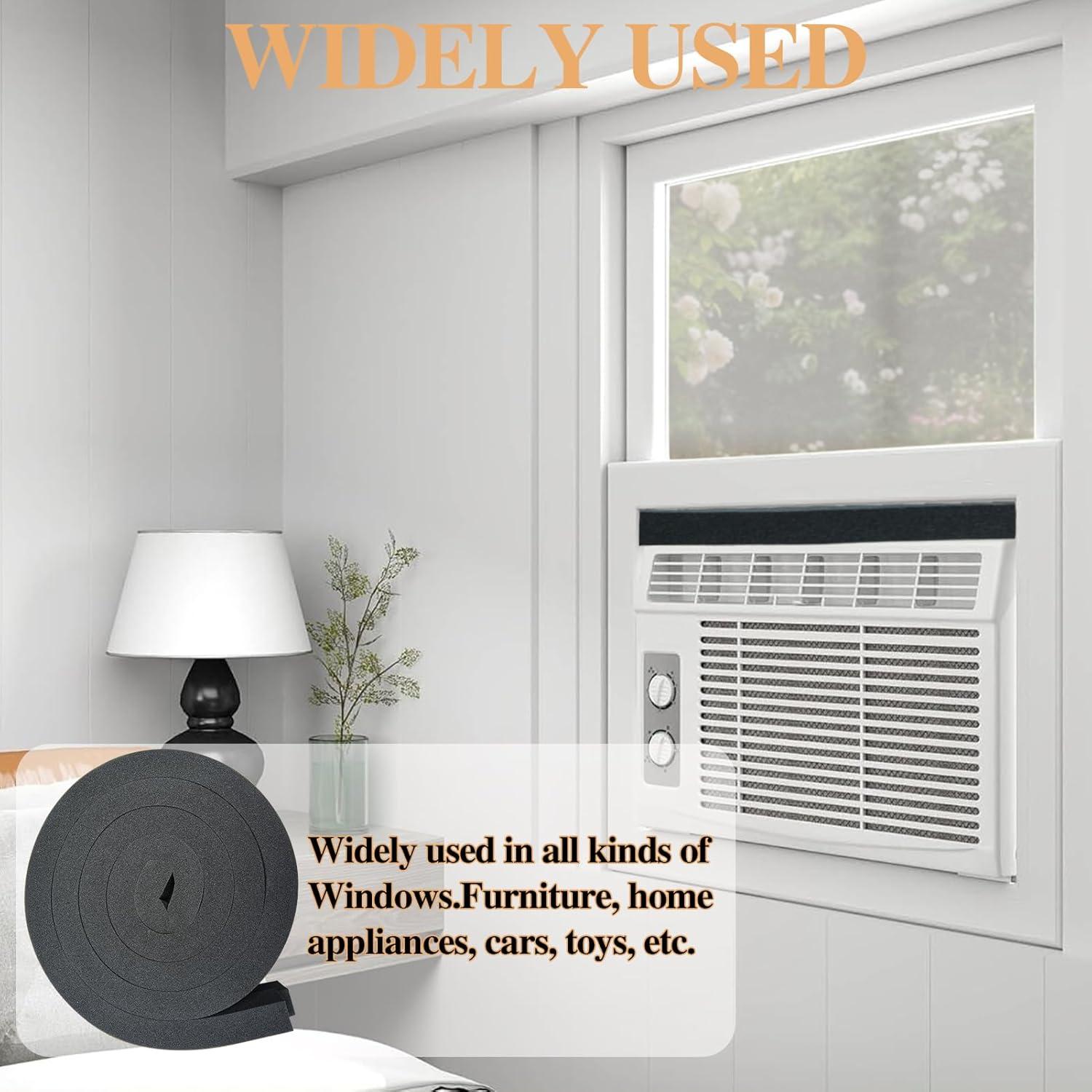 3 Rollos Cinta de Aislamiento de Espuma AKLVBL 5.08cm x 1.98m