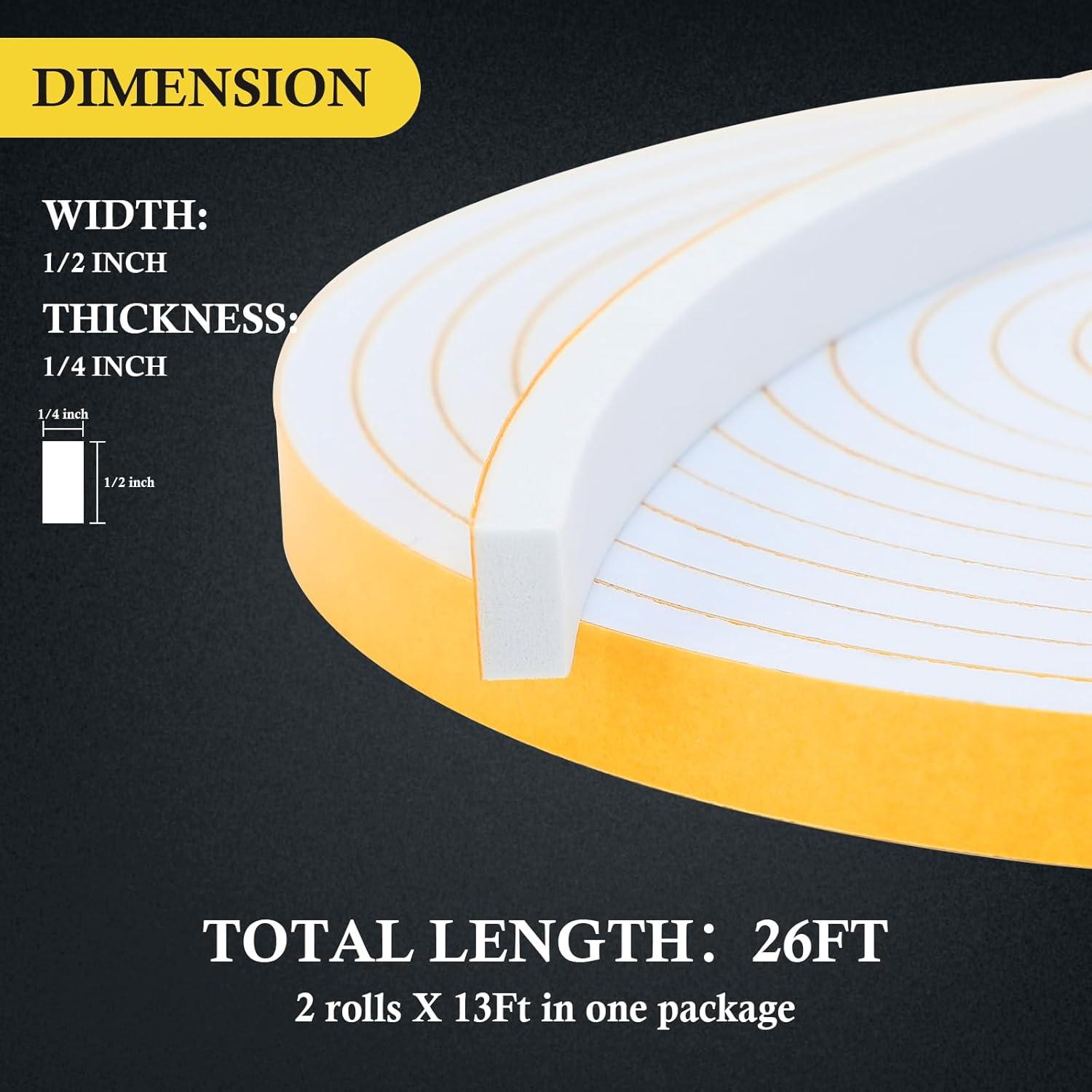 Sello de Puerta Aislante fowong 1.27 cm x 0.64 cm 26 Pies