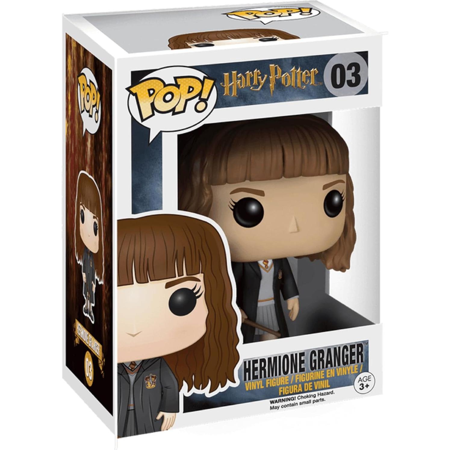 Funko Pop! Harry Potter 3-Pack Ron, Hermione y Quidditch Harry