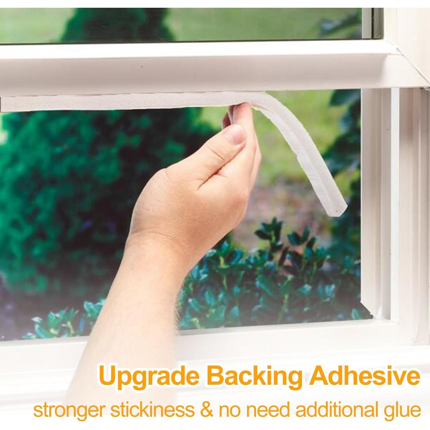 Cinta de Espuma Aislante DEMEDO 1x1" 6.5 pies 2 rollos Blanca