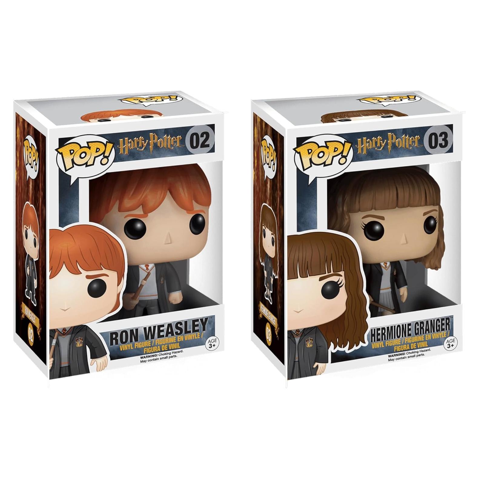 Funko Pop! Harry Potter 2-Pack Ron y Hermione Figuras