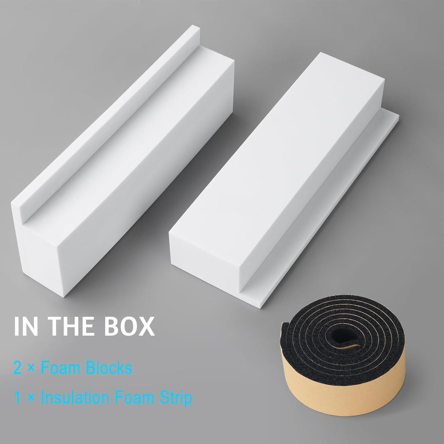 Bloque de Espuma Aislante para Aire Acondicionado en U HOXHA - 2 Paneles