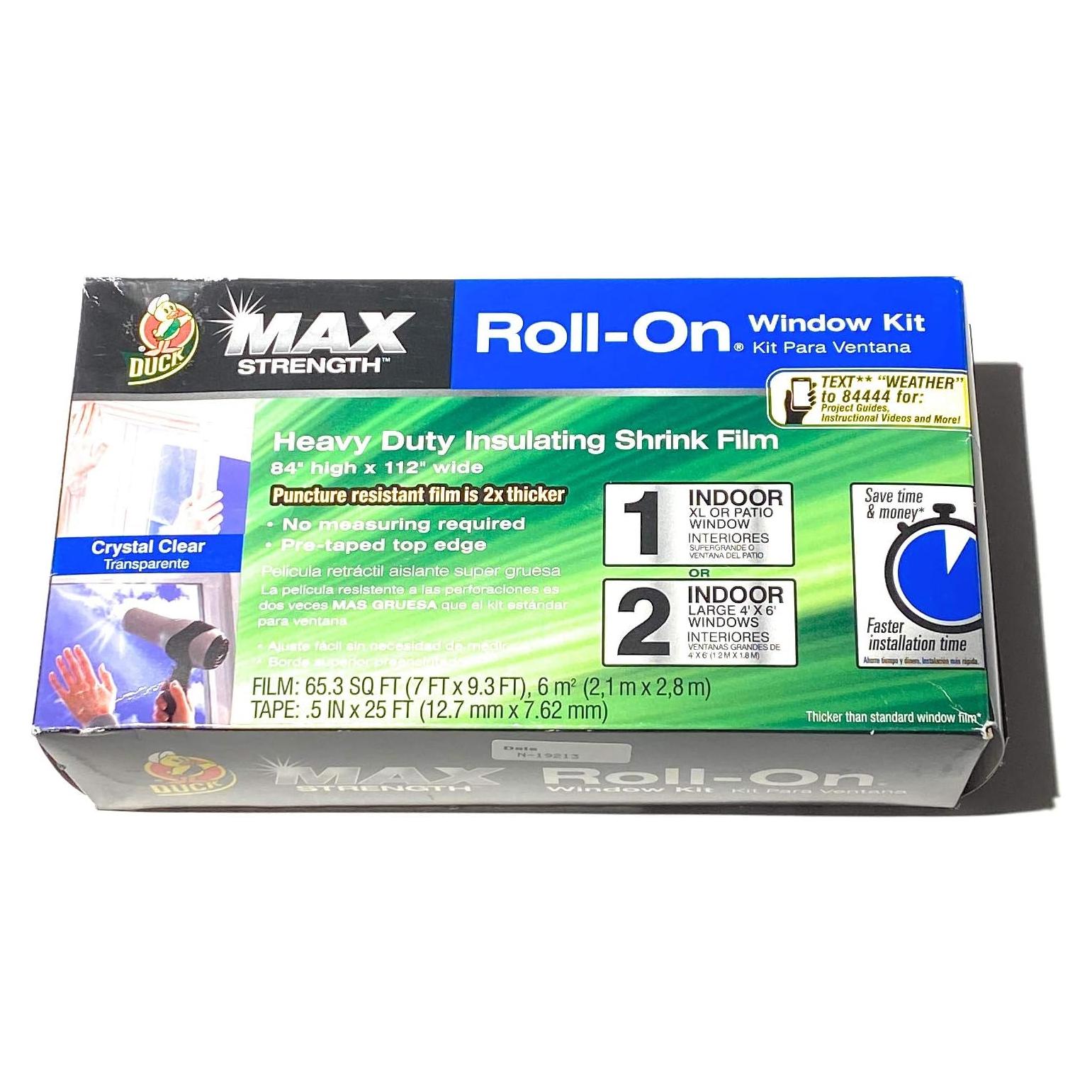 Kit de Ventana Duck Max Roll-On XL 6.07 m² para Aislamiento