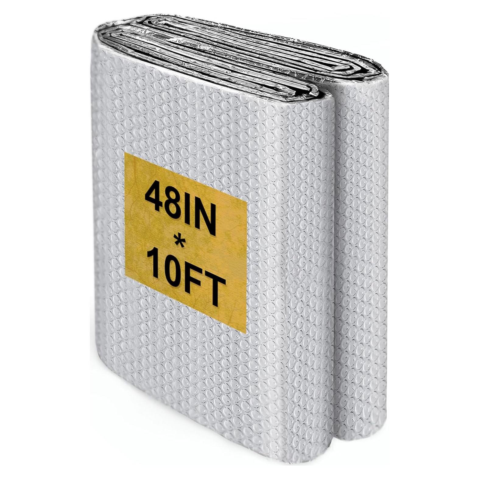 Rollo de Aislamiento Reflectante Losrik 1.22m x 3.05m Plata