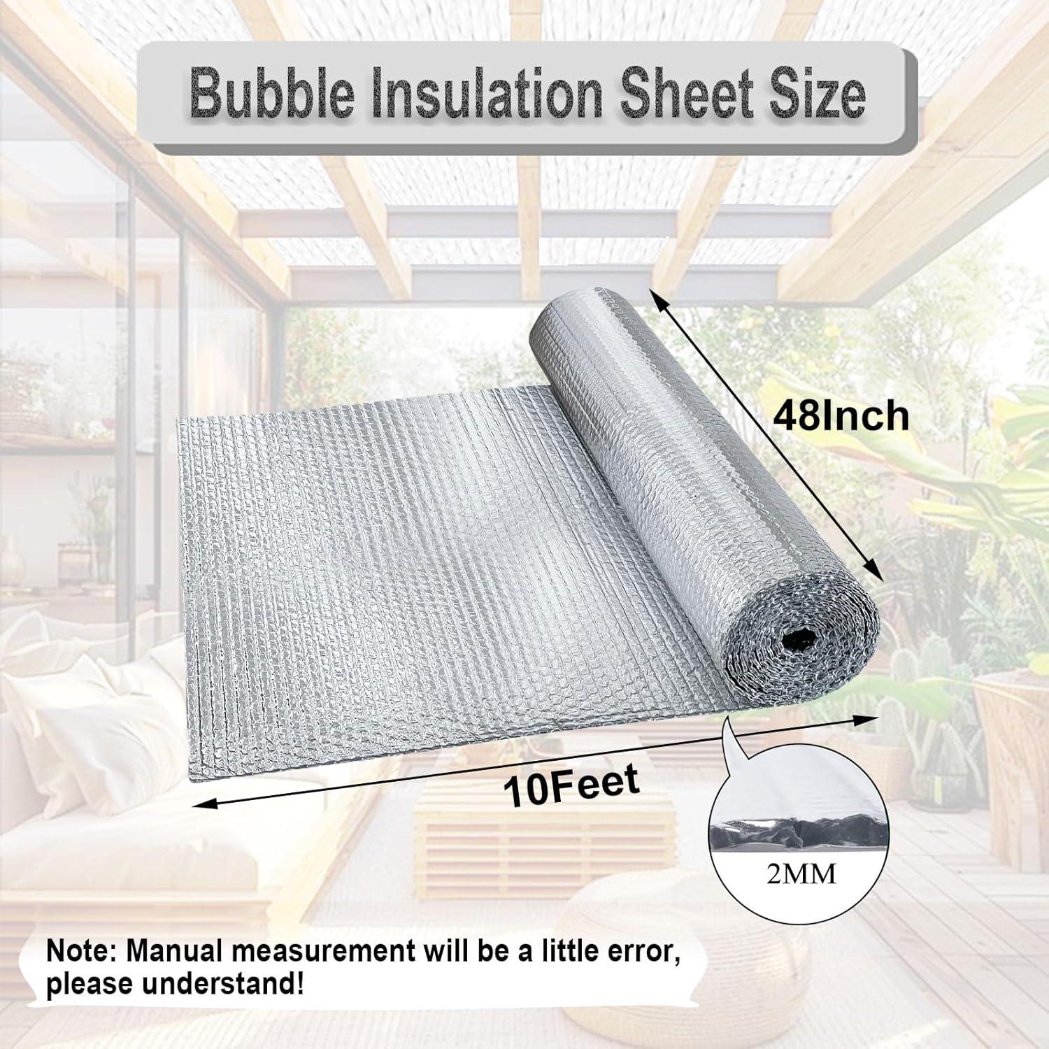 Rollo de Aislamiento Reflectante Losrik 1.22m x 3.05m Plata