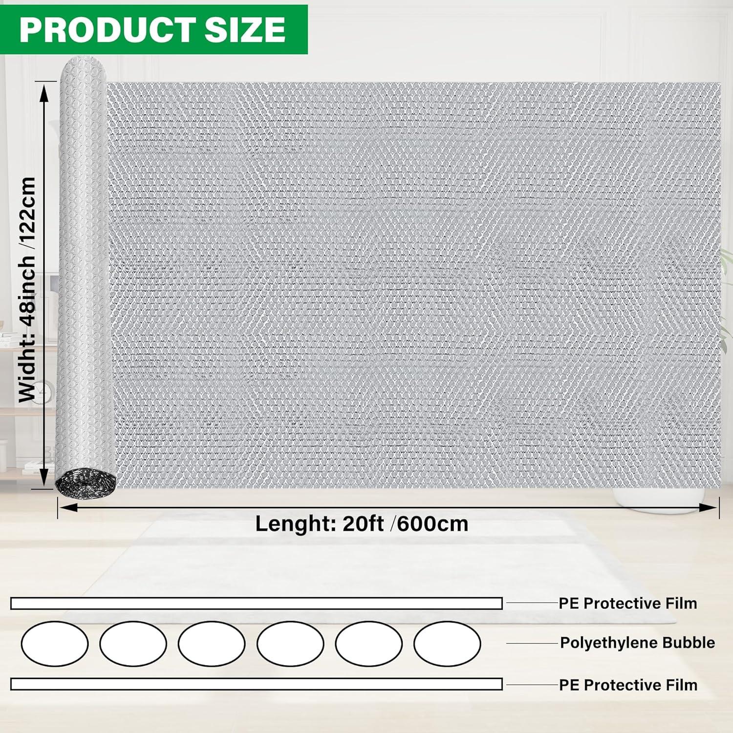 Rollos de Aislamiento Reflectante winemana 121.92x6.096m