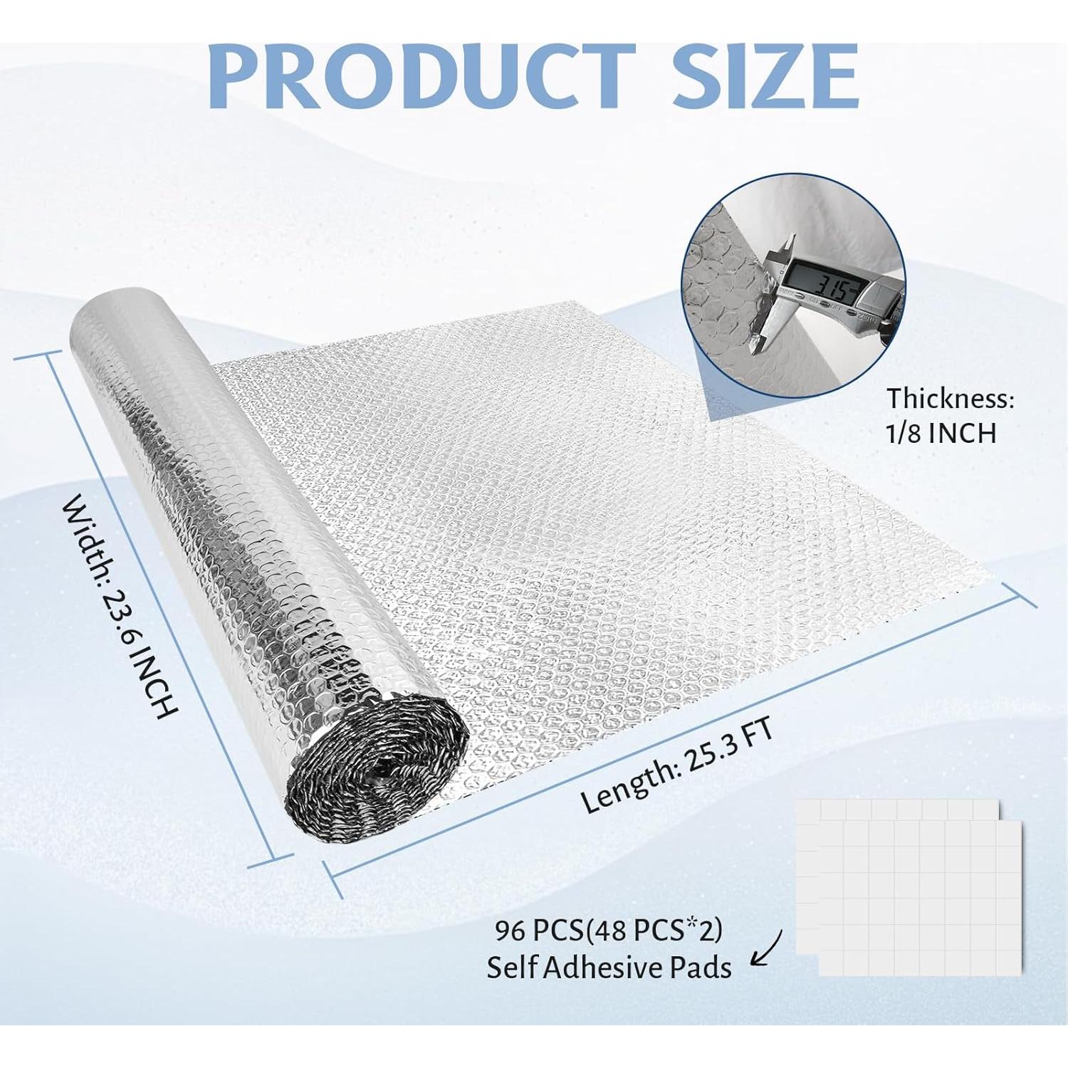 Rollo Aislamiento Reflectante DGSL 60 cm x 7.2 m Plata