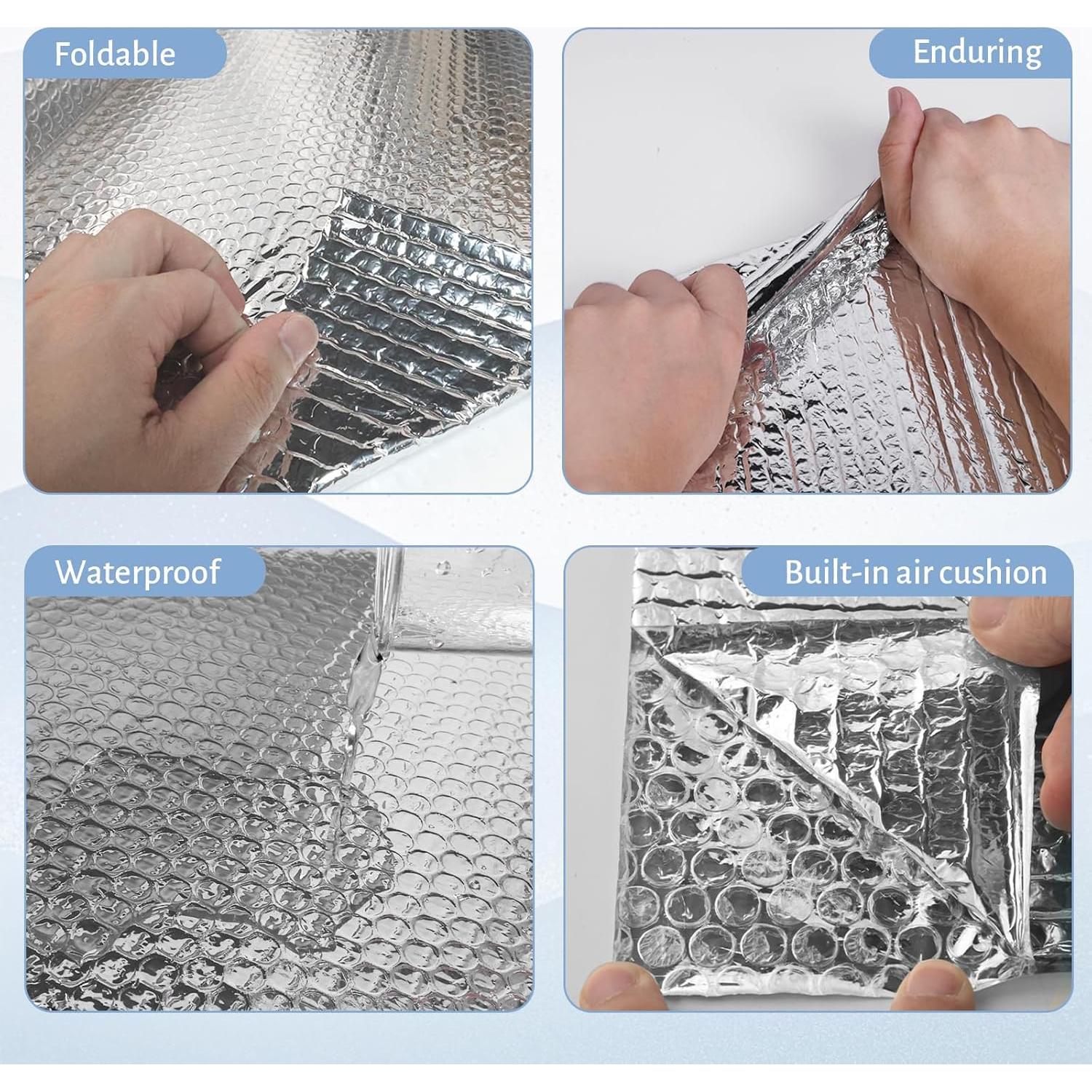 Rollo Aislamiento Reflectante DGSL 60 cm x 7.2 m Plata